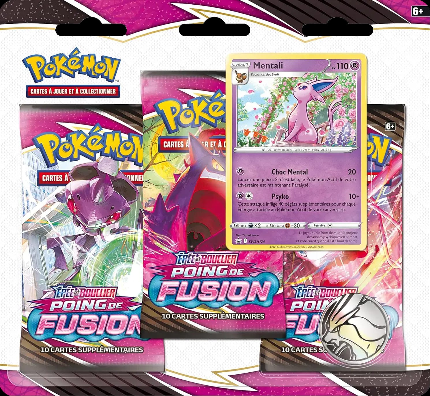 Fusion Strike - Three Pack Blister - Espeon