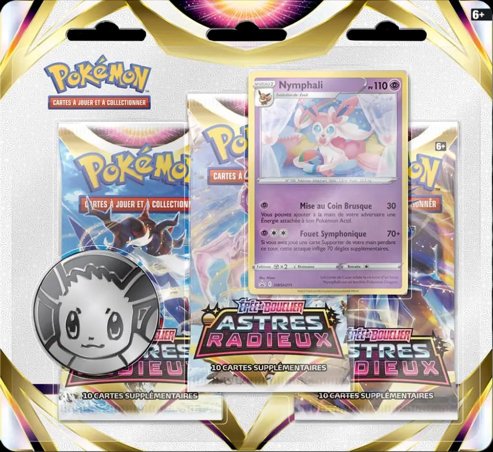Astral Radiance - Three Pack Blister - Sylveon