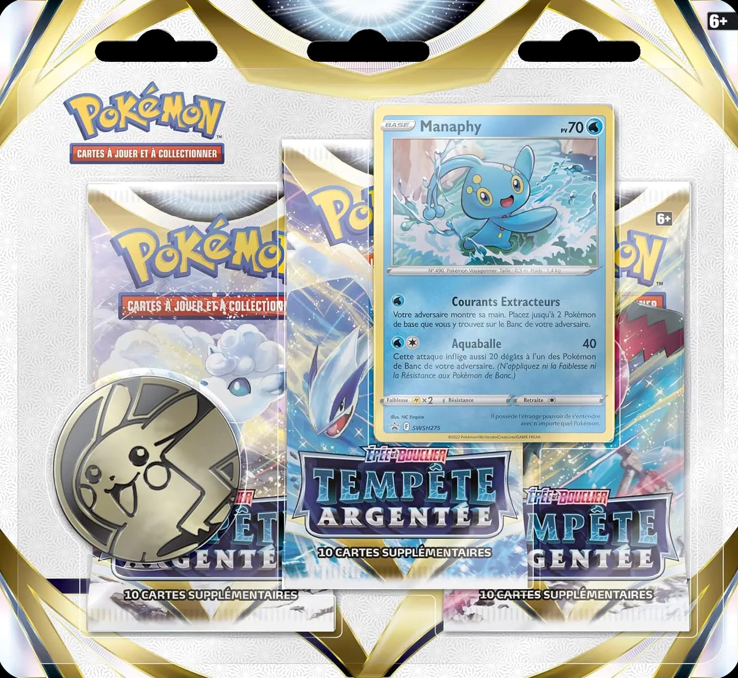 Silver Tempest - Three Pack Blister - Manaphy