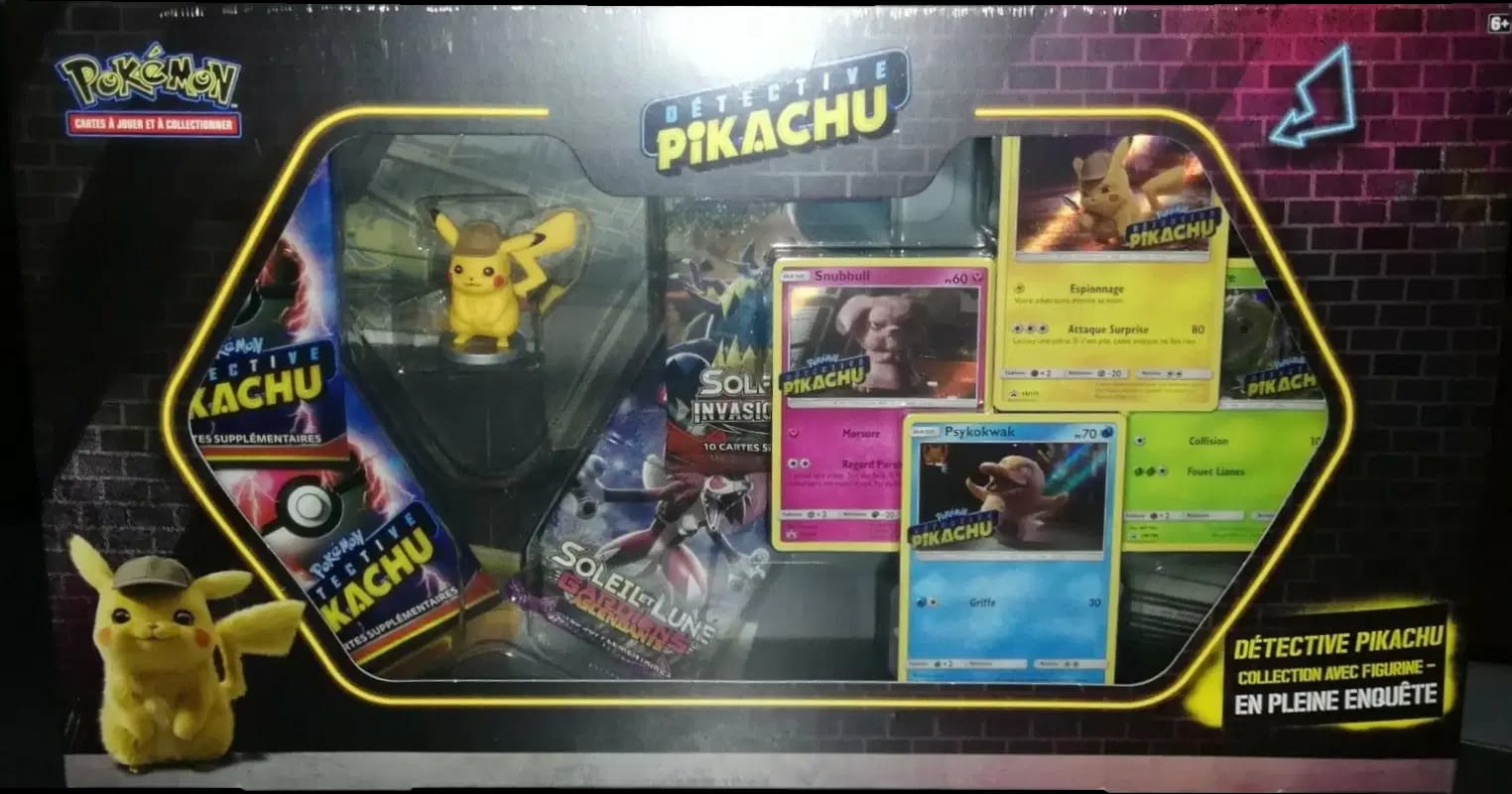 Detective Pikachu On the Case Figure Collection
