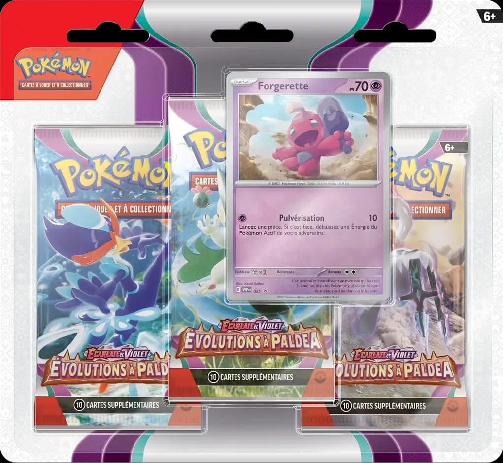 Paldea Evolved - Three Pack Blister - Tinkatink