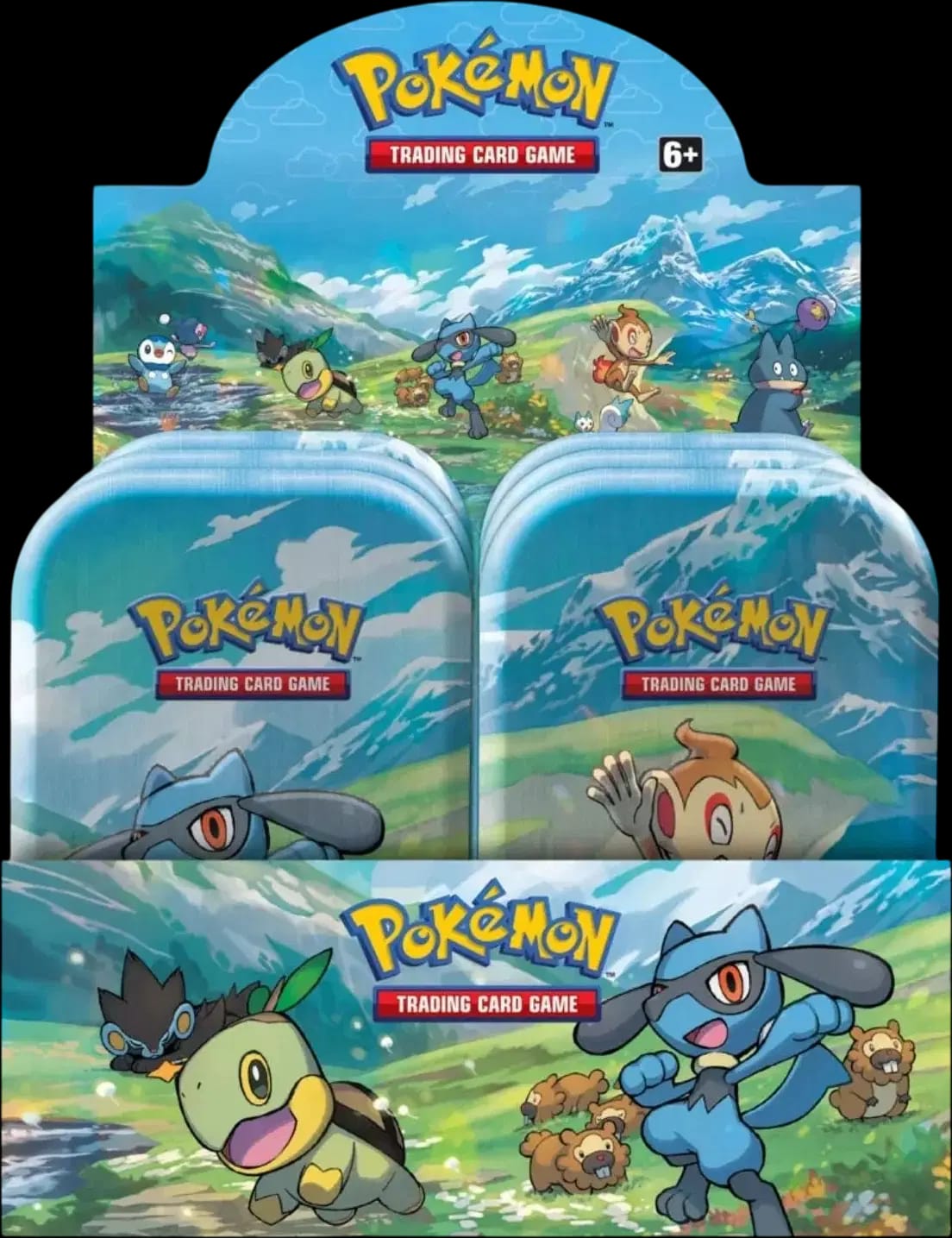 Sinnoh Stars Mini Tin Display