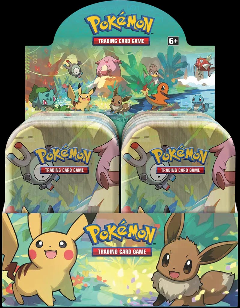 Kanto Friends Mini Tin Display