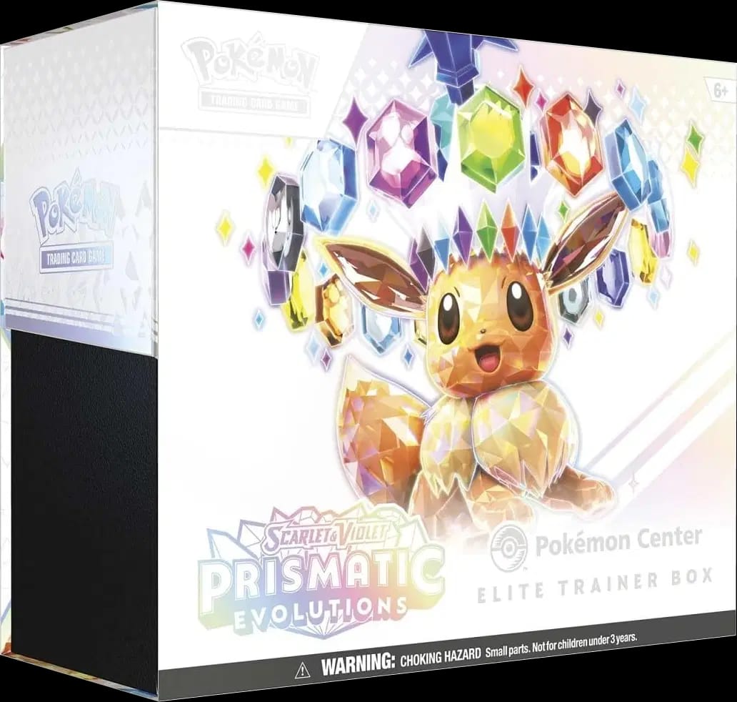 Scarlet & Violet - Prismatic Evolutions Pokémon Center Elite Trainer Box