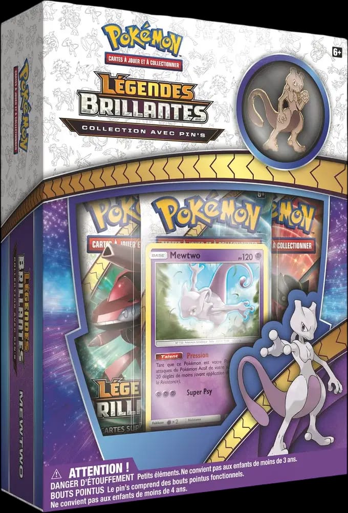 Shining Legends Pin Collection - Mewtwo