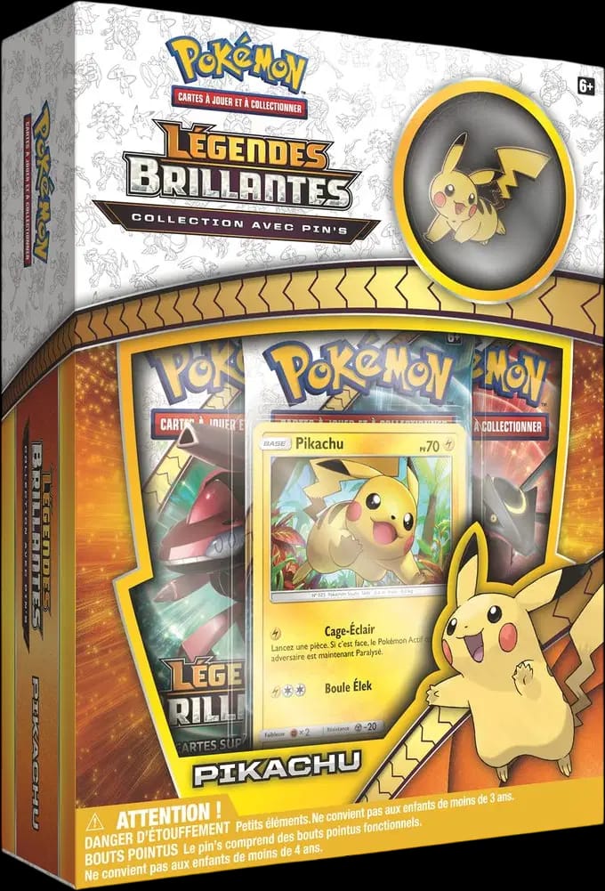 Shining Legends Pin Collection - Pikachu