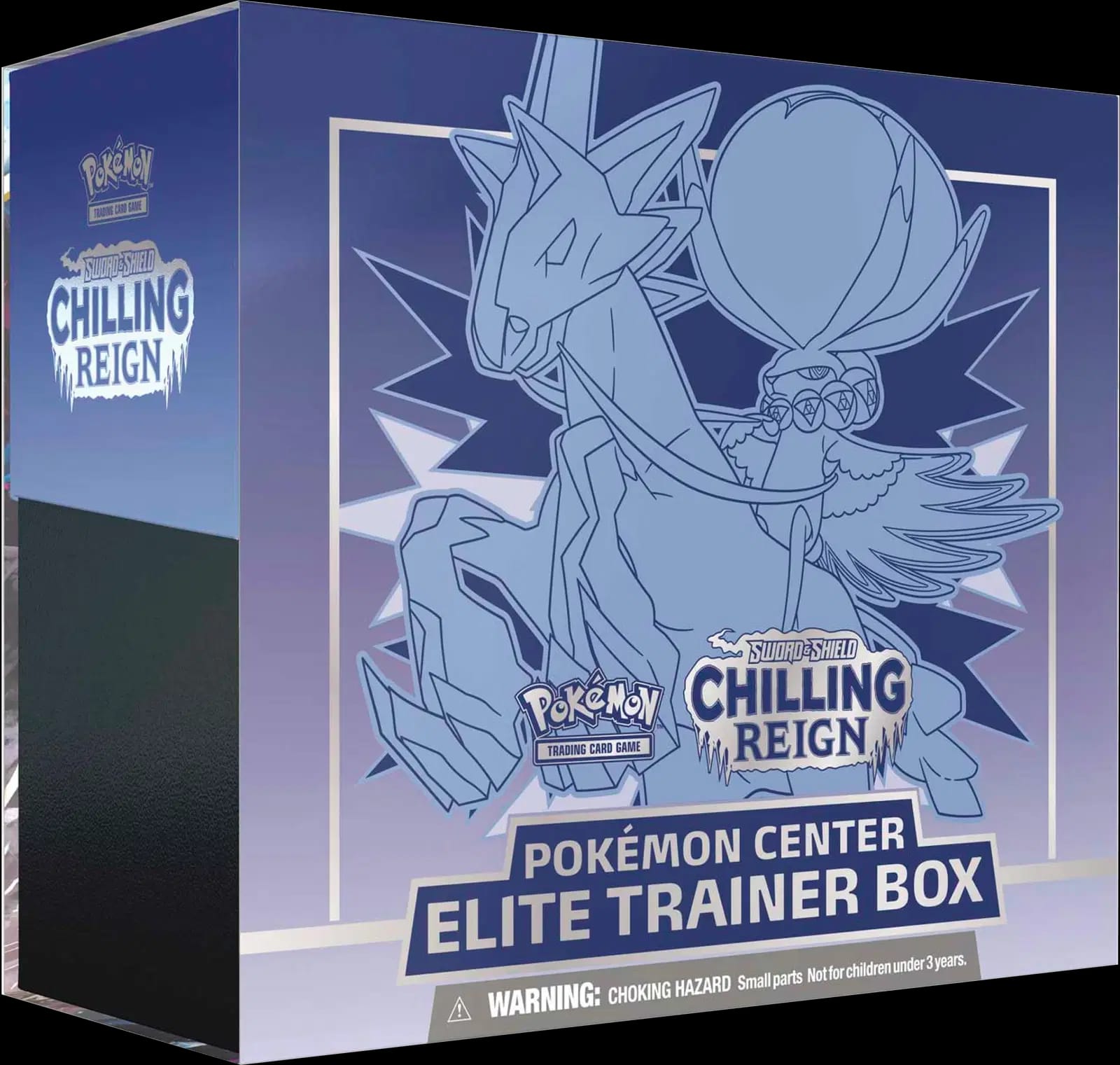 Sword & Shield - Chilling Reign Pokémon Center Elite Trainer Box - Ice Rider Calyrex