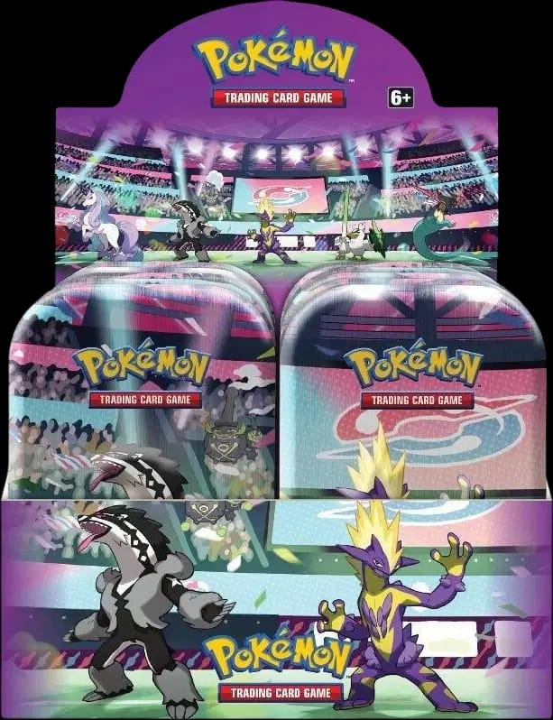 Galar Power Mini Tins Display