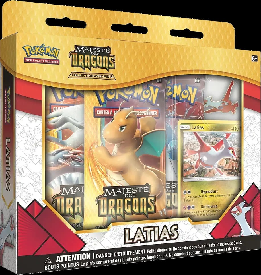 Dragon Majesty Pin Collection Latias