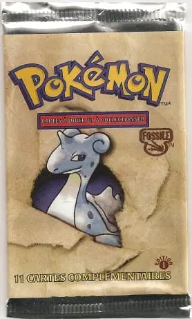 Fossil Booster - 1st Edition - Lapras