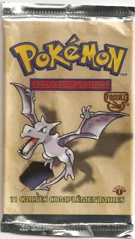 Fossil Booster - 1st Edition - Aerodactyl