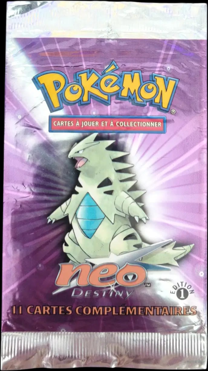 Neo Destiny Booster - Tyranitar - 1st Edition