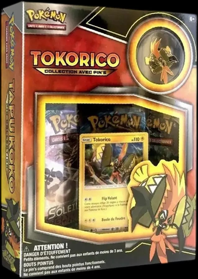 Tapu Koko Pin Collection