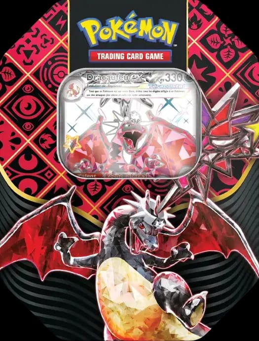 Paldean Fates - Tera Charizard ex Tin