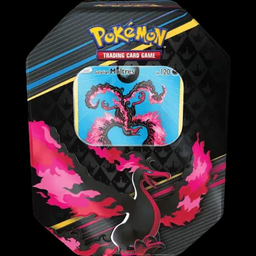 Crown Zenith - Galarian Moltres Tin