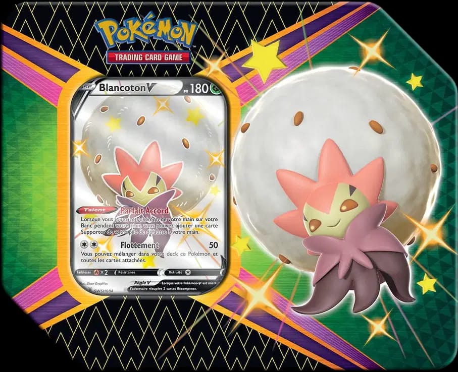 Shining Fates Tin Eldegoss-V