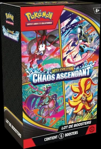 Mega Evolutions - Chaos Rising Booster Bundle