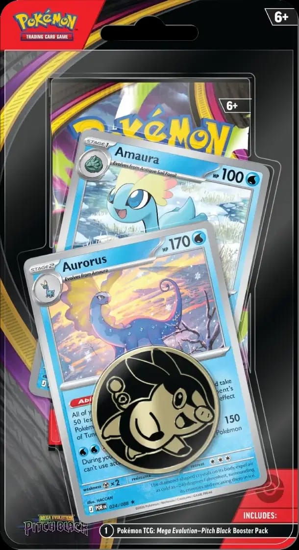 Pitch Black - Aurorus Premium Checklane Blister