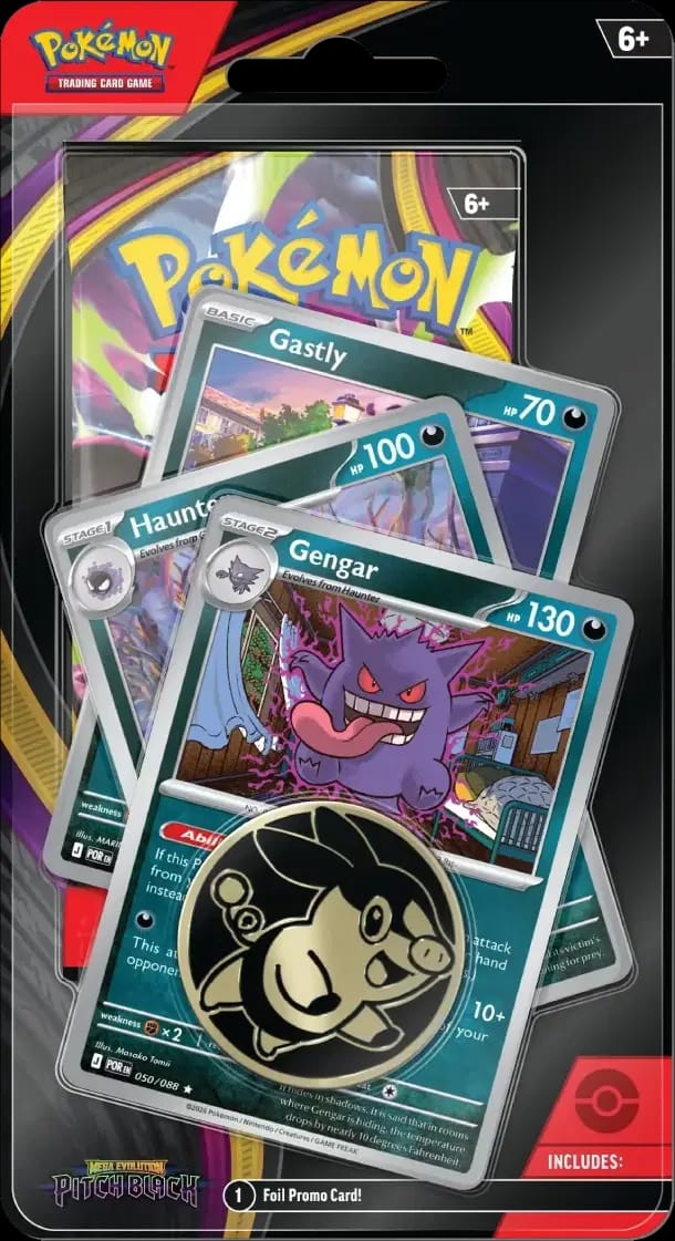 Pitch Black - Gengar Premium Checklane Blister