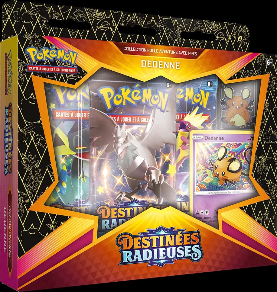 Shining Fates Mad Party Pin Collection - Dedenne
