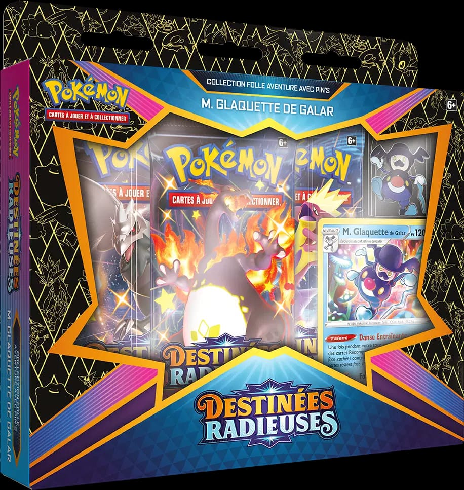 Shining Fates Mad Party Pin Collection - Galarian Mr. Rime