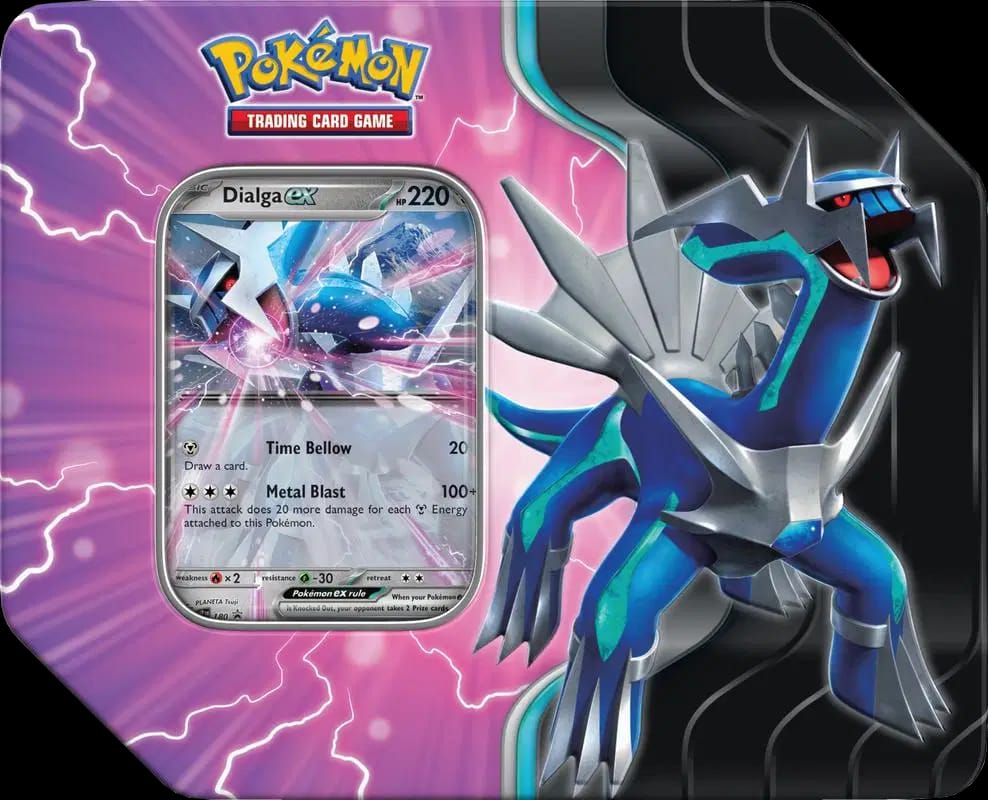 Azure Legends Tins: Dialga ex Tin 🇺🇸