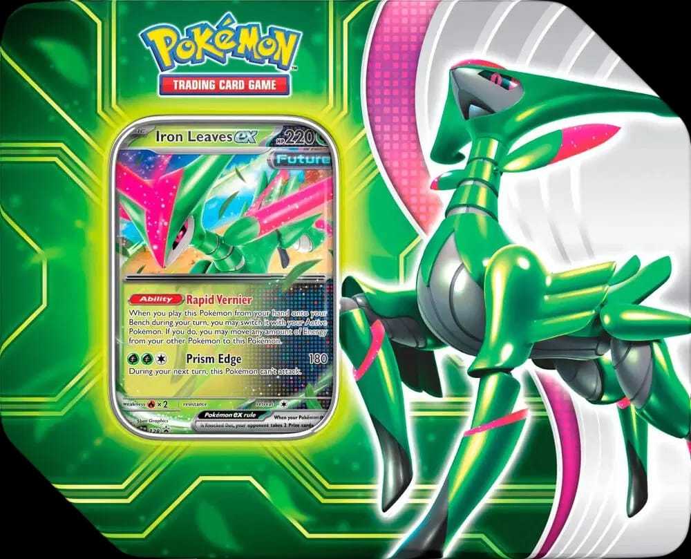 Paradox Clash Tins: Iron Leaves ex Tin 🇺🇸