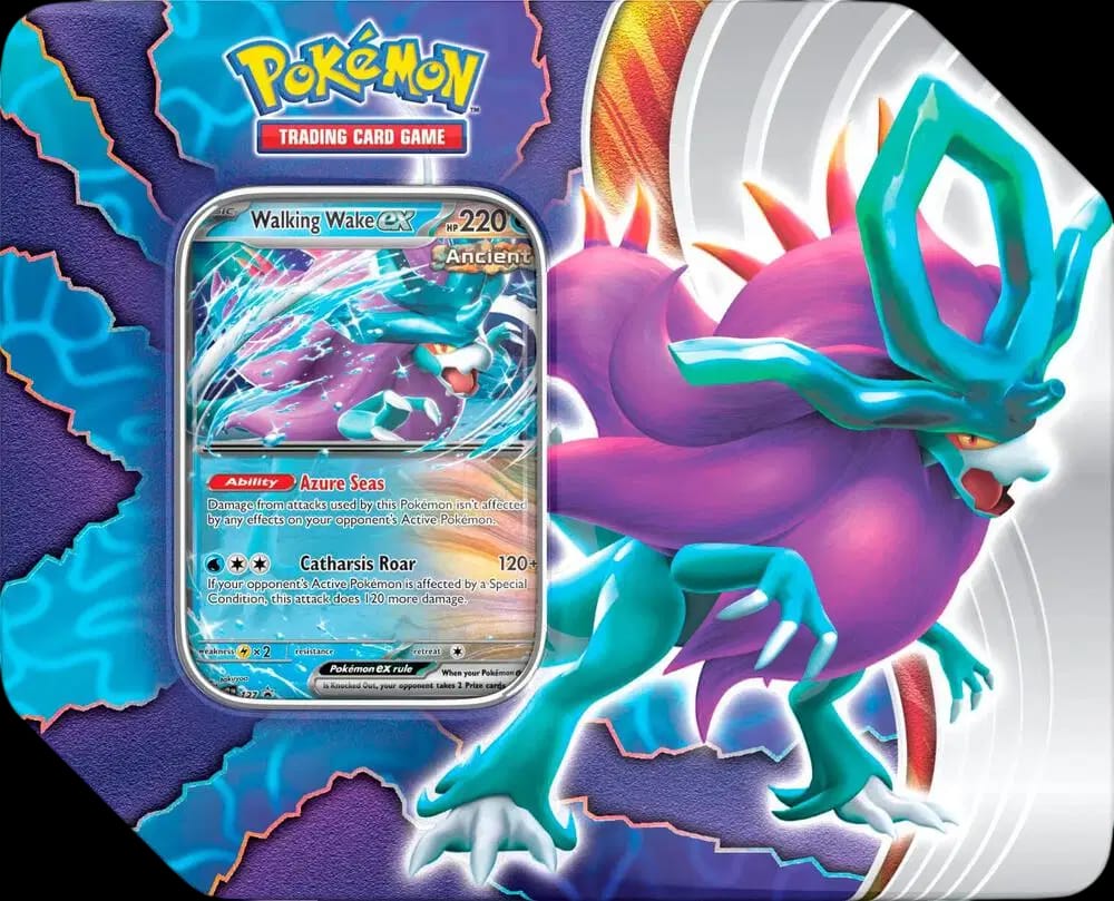 Paradox Clash Tins: Walking Wake ex Tin 🇺🇸