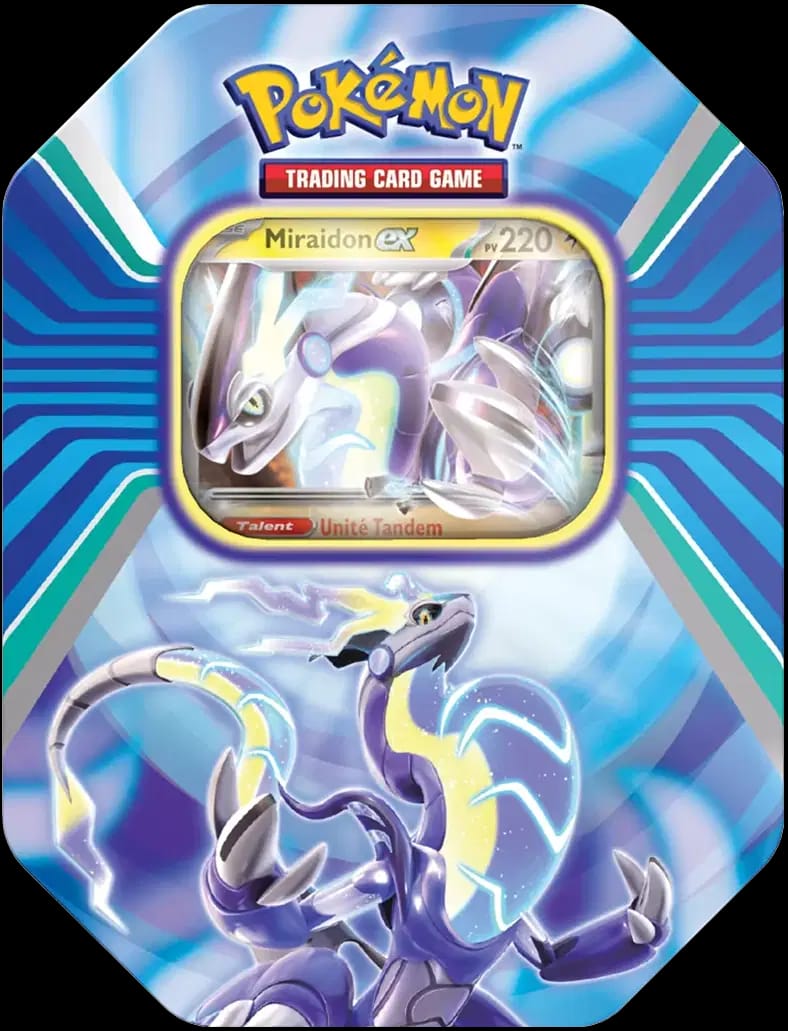 Paldea Legends Tin Miraidon-ex