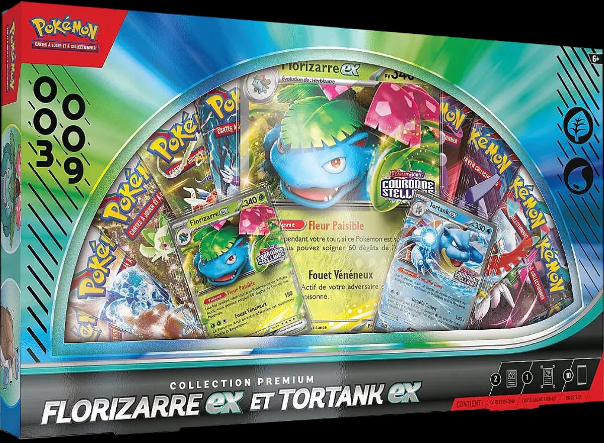 Venusaur-ex & Blastoise-ex Premium Collection