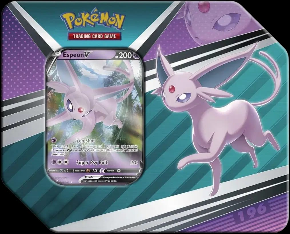 V Heroes Tins: Espeon V Tin 🇺🇸