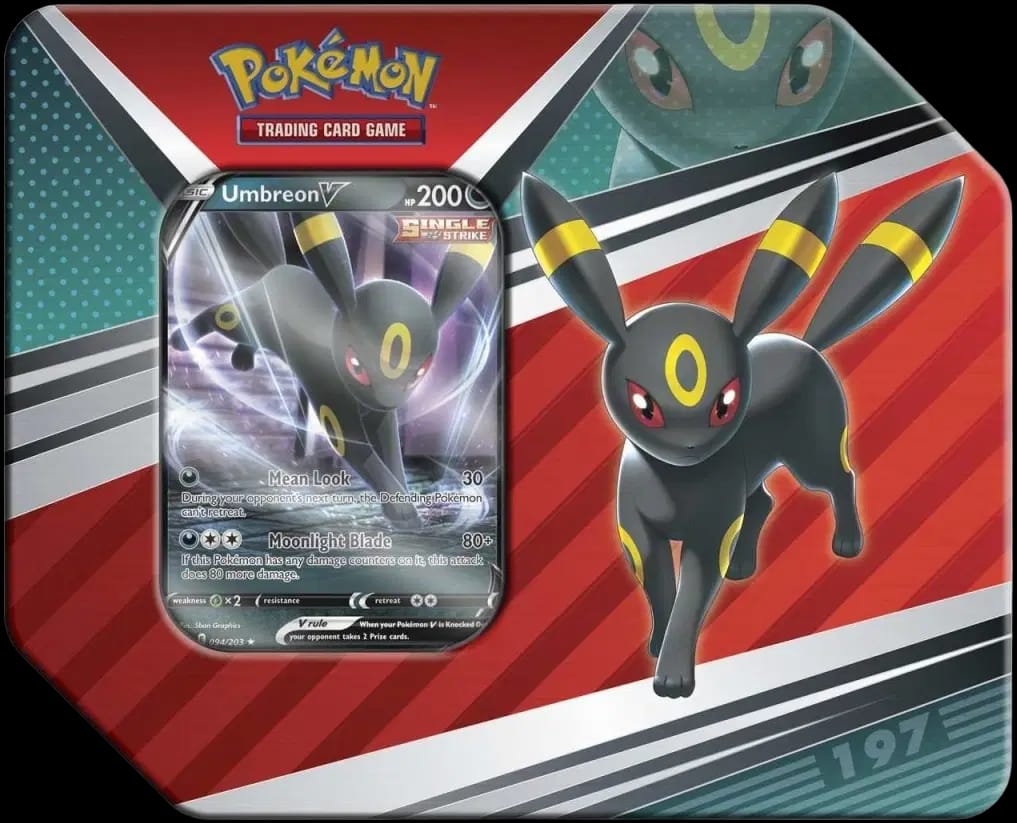 V Heroes Tins: Umbreon V Tin 🇺🇸