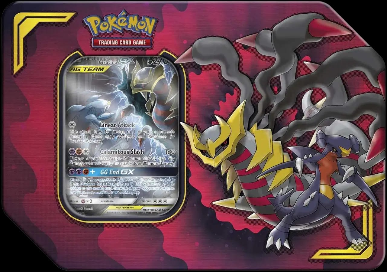 Power Partnership Garchomp & Giratina GX Tin
