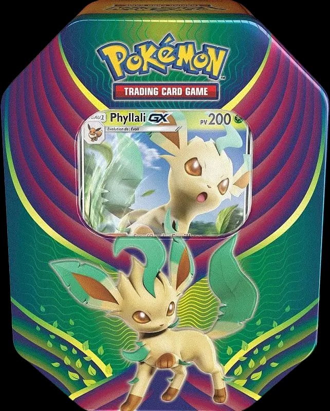 Evolution Celebration Leafeon-GX Tin