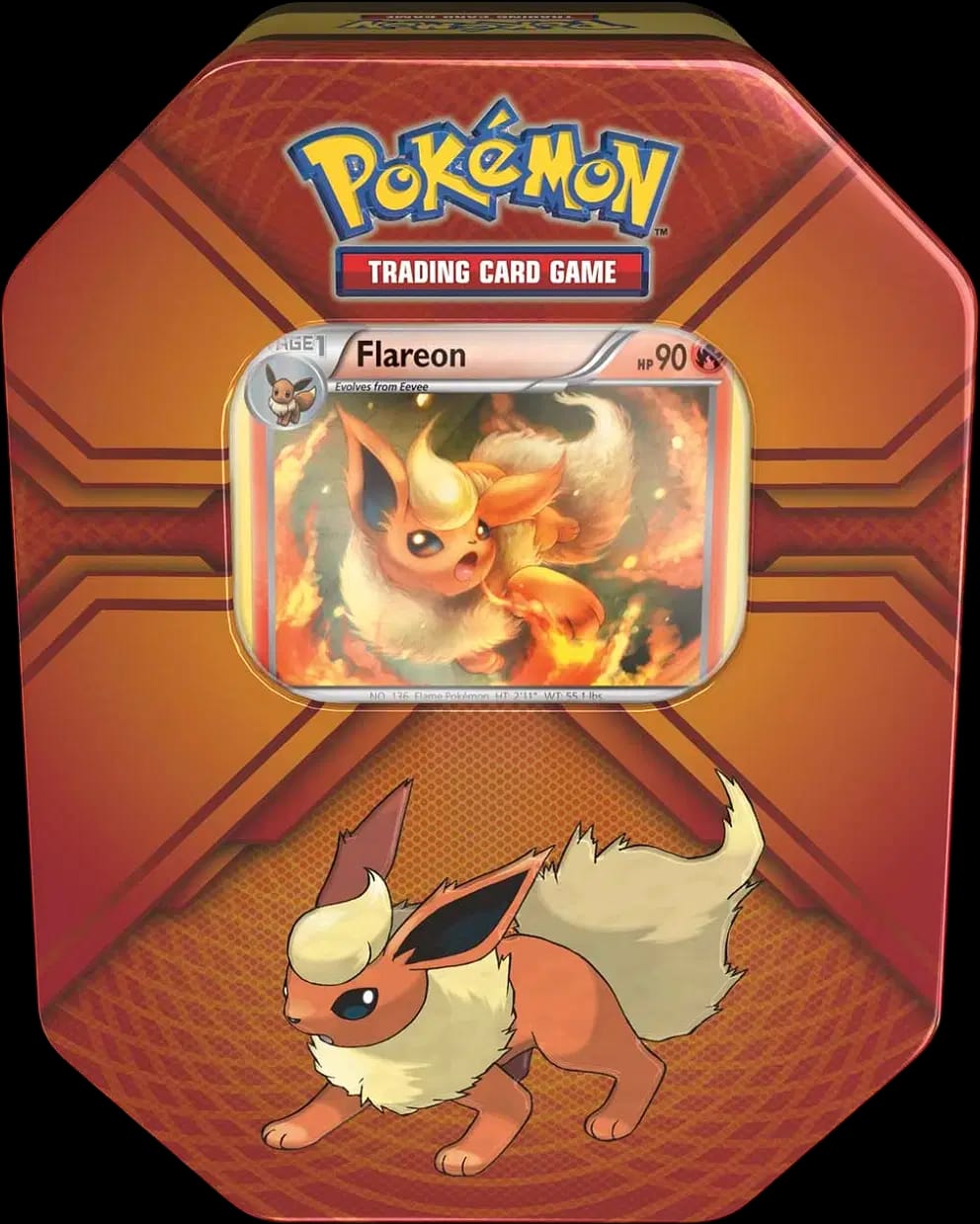 Triple Effect Flareon Tin