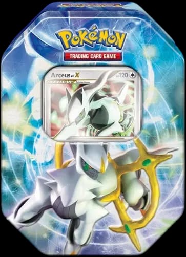 Arceus Collector's Tins: Arceus LV.X Blue Tin