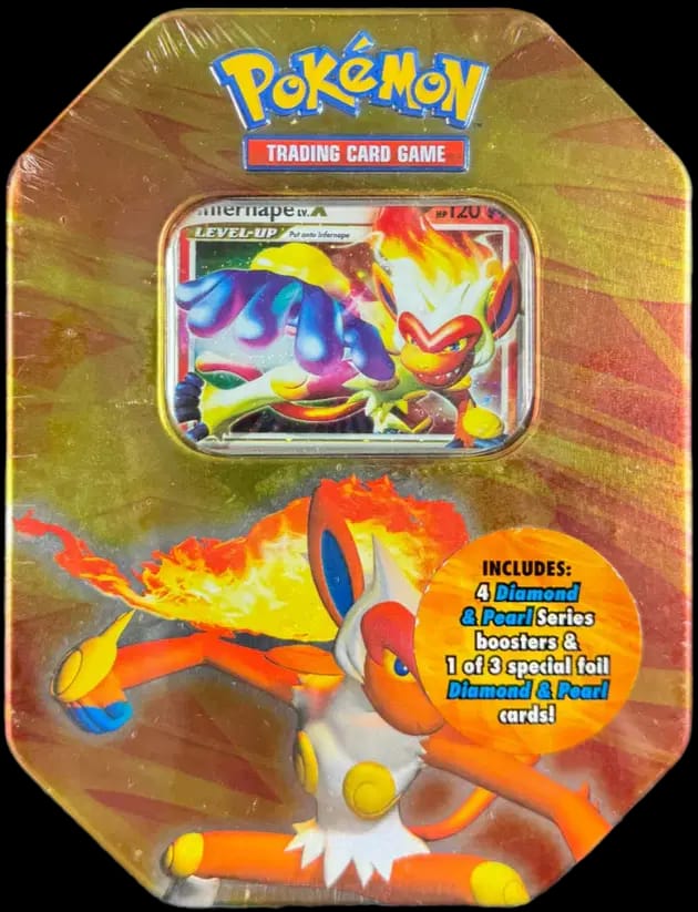 Diamond & Pearl Collector's Tin Infernape LV. X