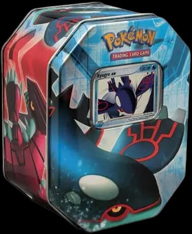 EX Collector's Kyogre Tin