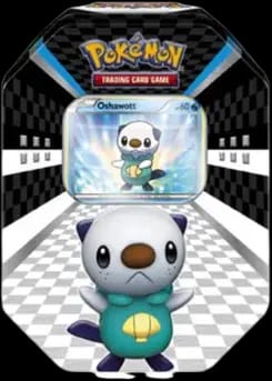 Black & White Sneak-Peek Oshawott Tin
