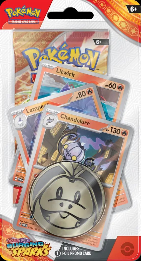 Surging Sparks - Chandelure Premium Checklane Blister