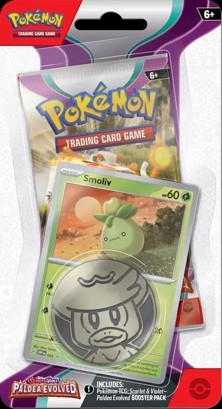 Paldea Evolved - Smoliv 1-Pack Blister