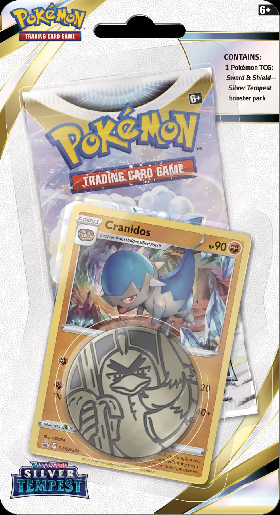 Silver Tempest - Cranidos 1-Pack Blister