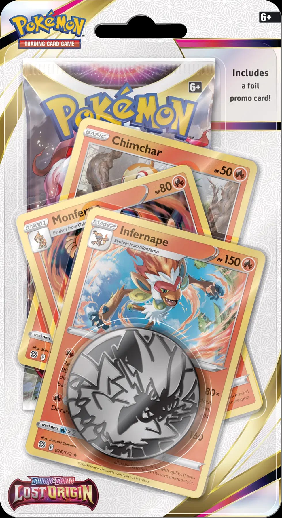 Lost Origin - Infernape Premium Checklane Blister
