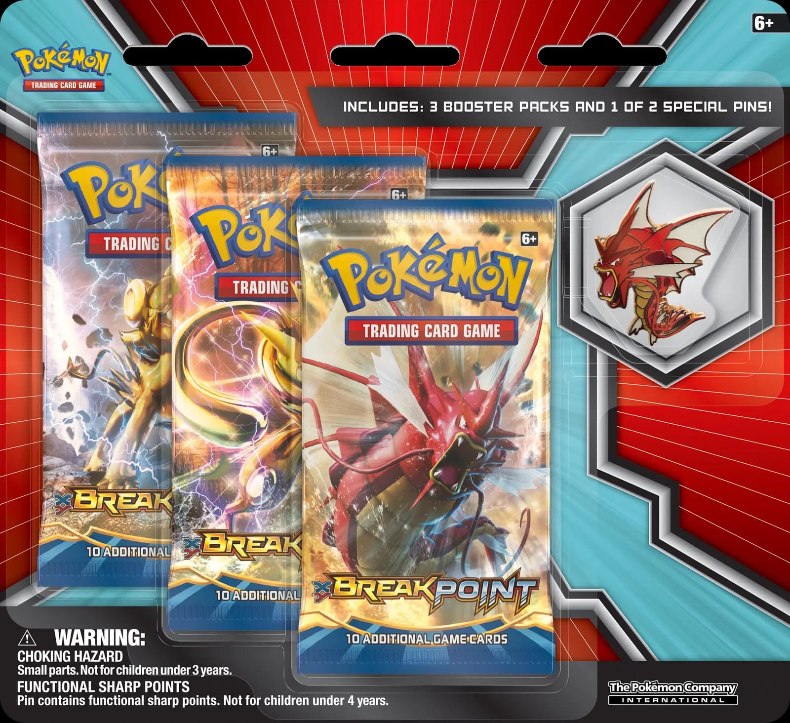 BREAKpoint - Three Pack Pin Blister - Mega Gyarados