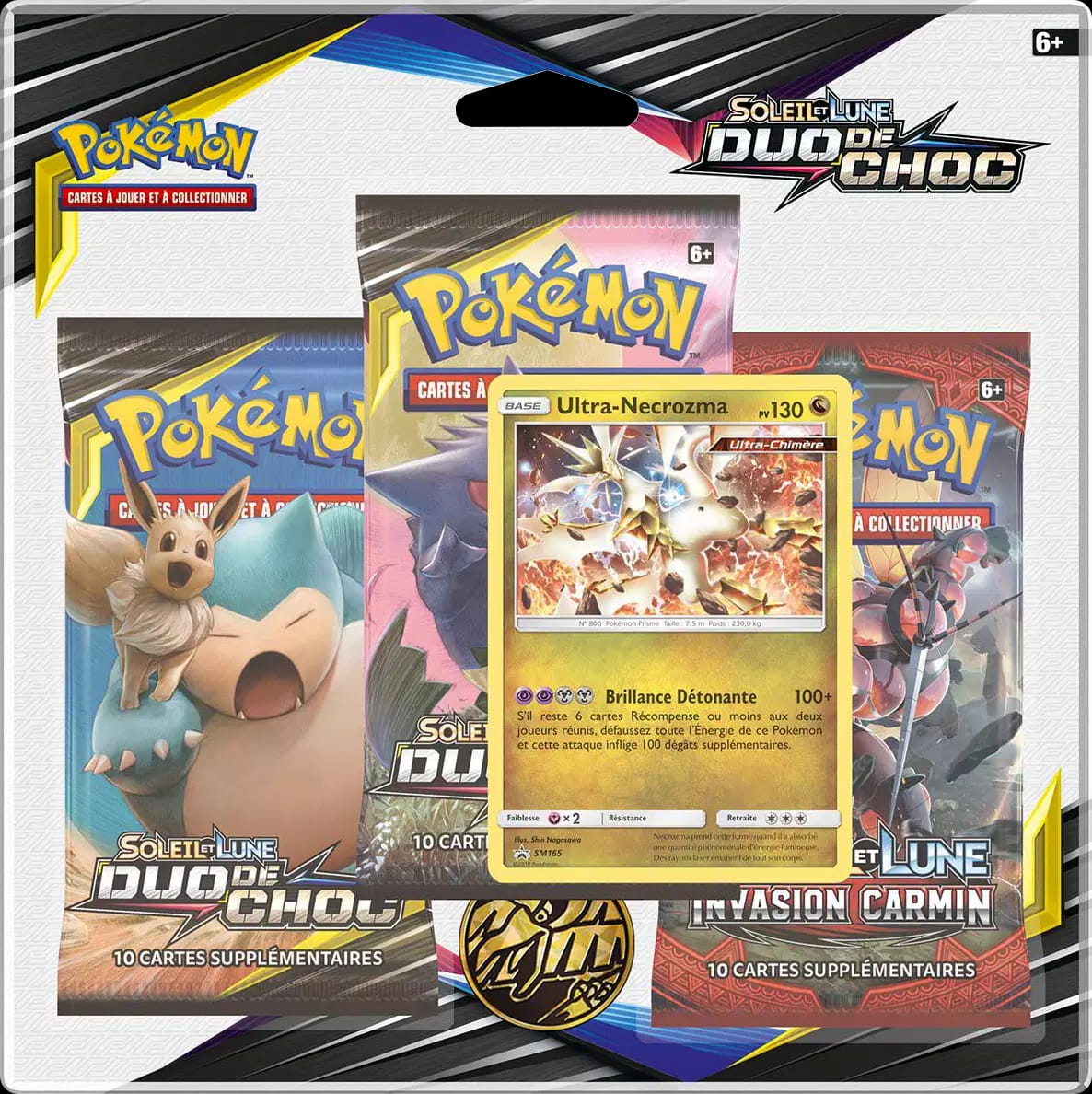 Team Up - Three Pack Blister - Ultra Necrozma