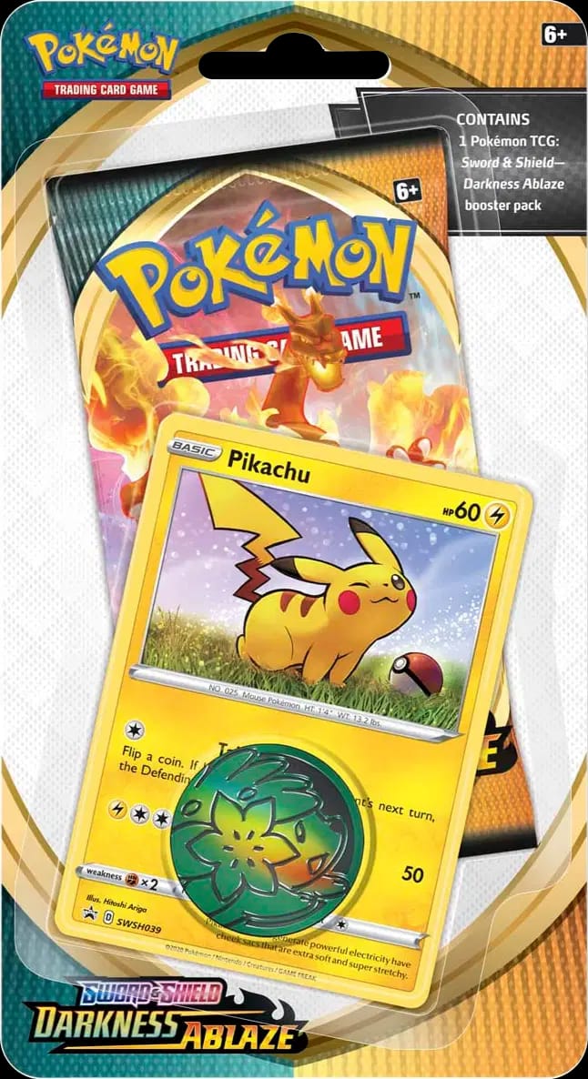 Darkness Ablaze - Pikachu 1-Pack Blister