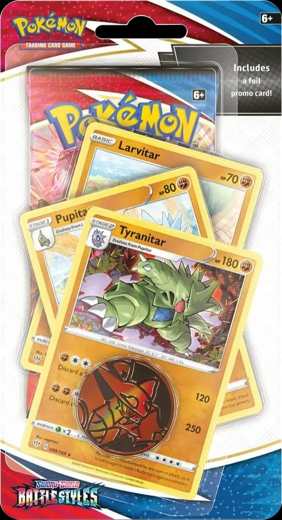Battle Styles - Tyranitar Premium Checklane Blister