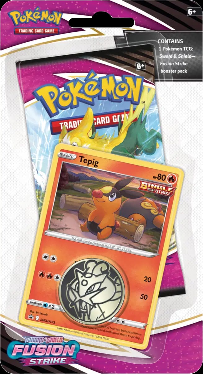 Fusion Strike - Tepig 1-Pack Blister