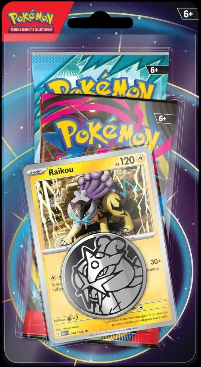 Mega Evolution Products: Raikou 2-Pack Blister Version 1