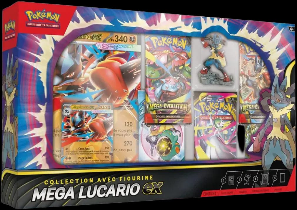 Mega Lucario-ex Méga Figure Collection
